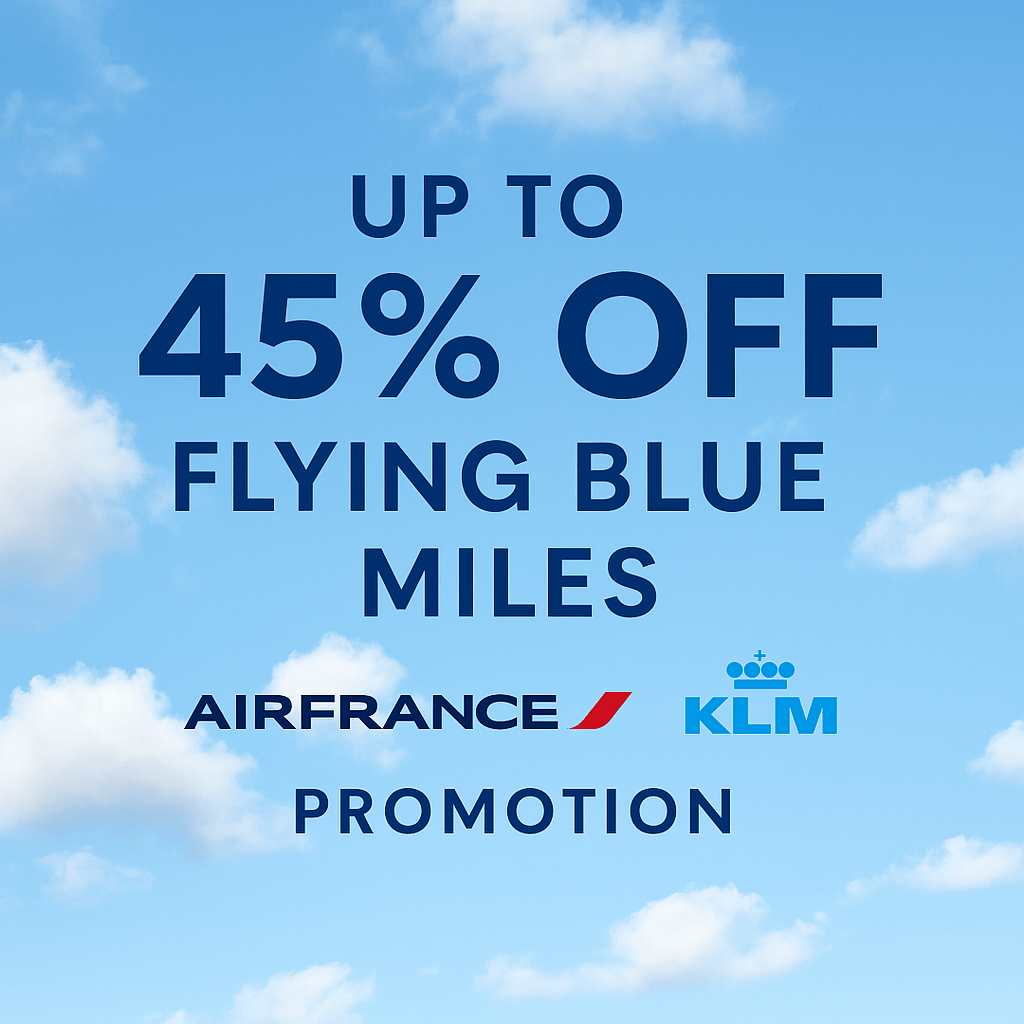 Flying Blue Miles Sale: Up to 45% Off — When It’s Worth&nbsp;Buying