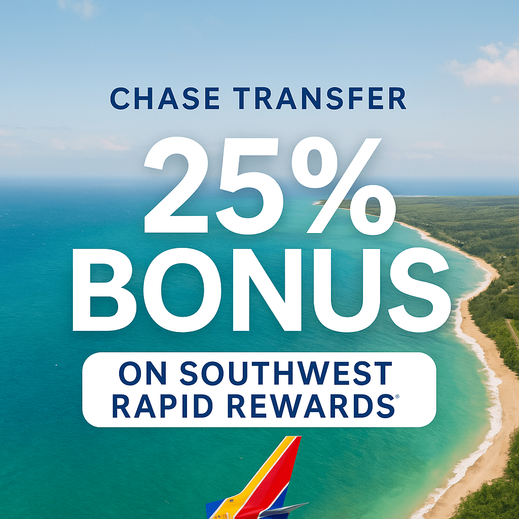 Chase Launches 25% Transfer Bonus to Southwest Rapid Rewards — Should You Jump&nbsp;In?