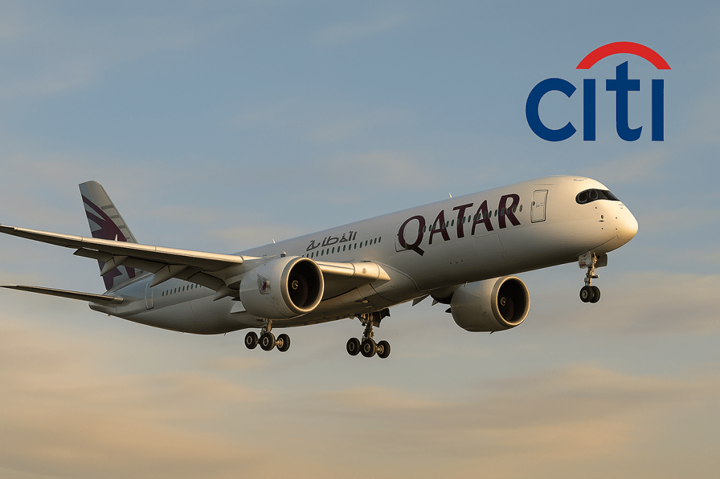 ✈️ Up to 40% Transfer Bonus From Citi ThankYou to Qatar Airways Avios